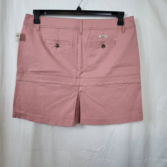 Plugg Vintage Juniors/Women Y2k Pink Pleated Retro Mid Rise Mini Skirt Sz 17 New - Picture 6 of 9
